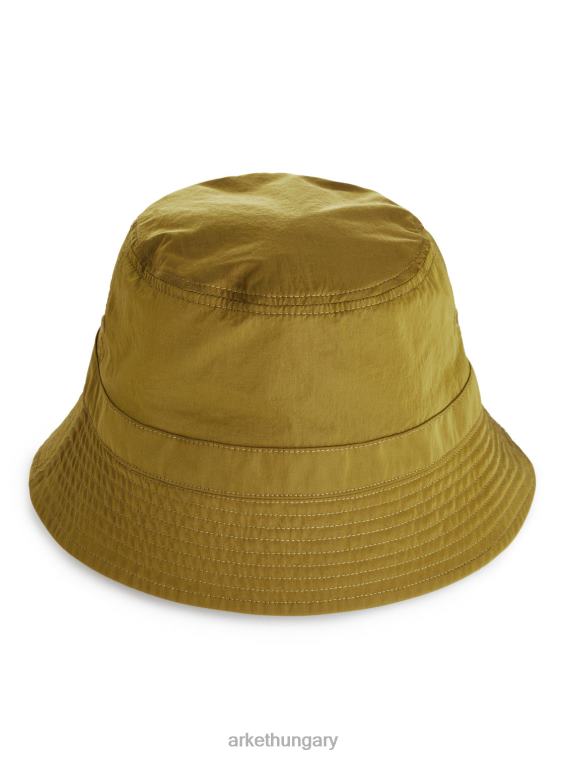 ARKET and MR PORTER nylon vödör sapka férfiak okker LNXFL1299 kiegészítők