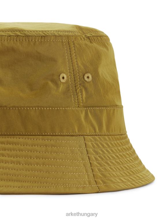 ARKET and MR PORTER nylon vödör sapka férfiak okker LNXFL1299 kiegészítők