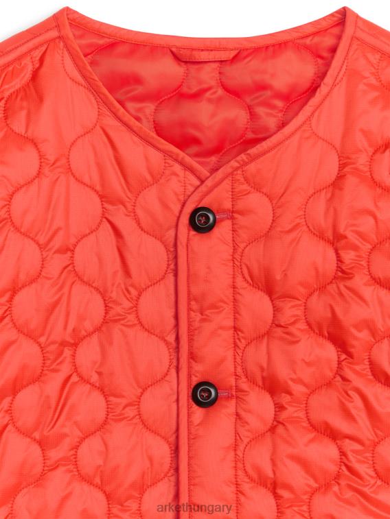 ARKET and MR PORTER steppelt béléskabát férfiak narancs LNXFL1164 ruházat