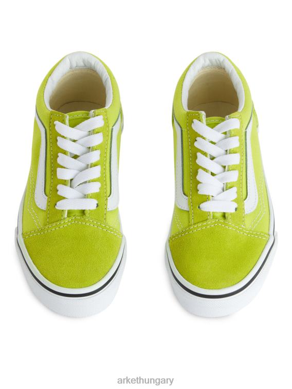 ARKET vans ifjúsági old skool edzőcipő gyerekek világos zöld LNXFL1392 cipő