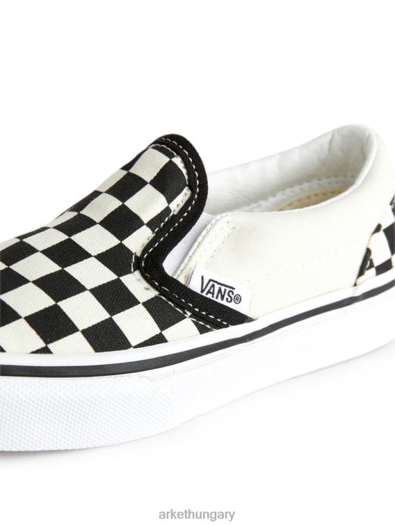 ARKET vans tipegő klasszikus felcsúsztatható edzőcipő gyerekek fehér fekete LNXFL1396 cipő