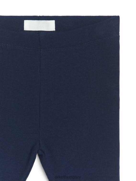 ARKET bordás leggings gyerekek sötétkék LNXFL1772 ruházat