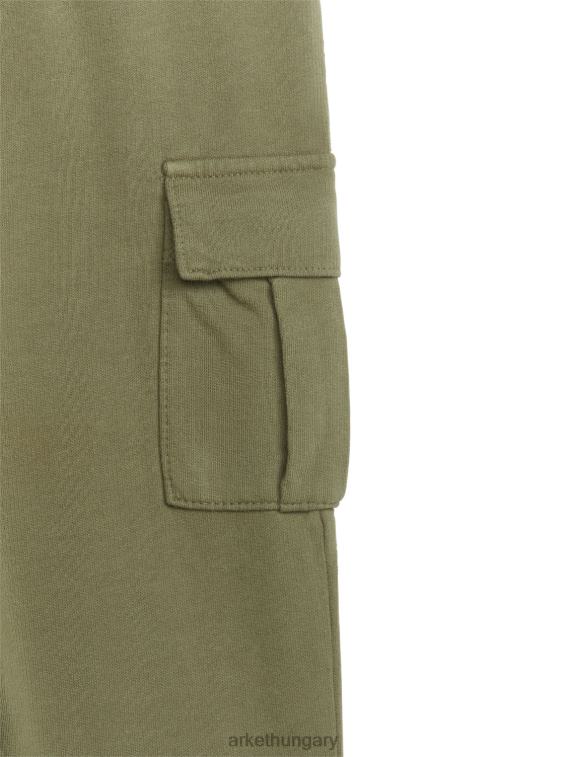 ARKET jersey használati nadrág gyerekek khaki zöld LNXFL1689 ruházat