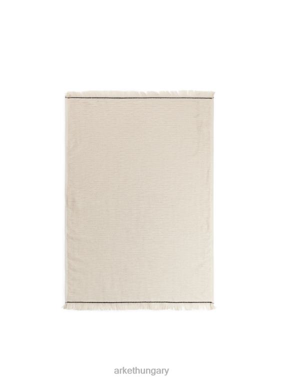 ARKET pamut kéztörlő 50 x 70 cm egynemű bézs LNXFL1354 háztartási cikkek