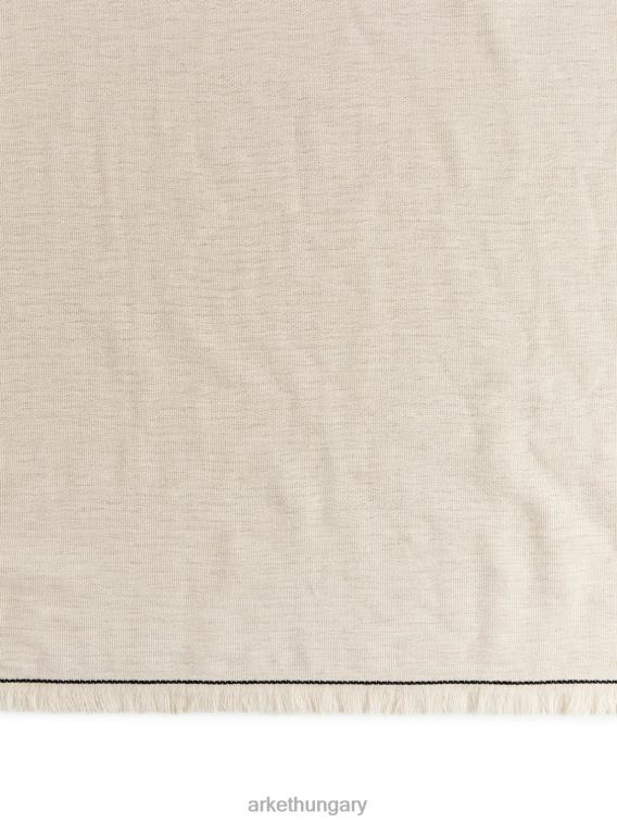 ARKET pamut törölköző 70 x 140 cm egynemű bézs LNXFL1352 háztartási cikkek