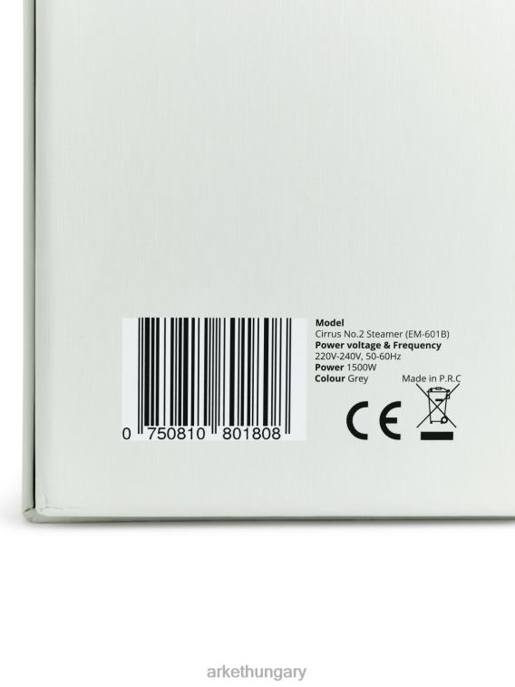 ARKET steamery cirrus no.2 kézi gőzölő eu csatlakozó egynemű szürke LNXFL1362 háztartási cikkek
