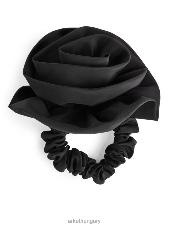 ARKET rose scrunchie nők fekete LNXFL851 kiegészítők