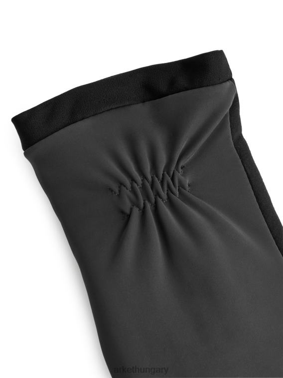 ARKET hestra lexi softshell kesztyű nők sötétszürke LNXFL909 kiegészítők