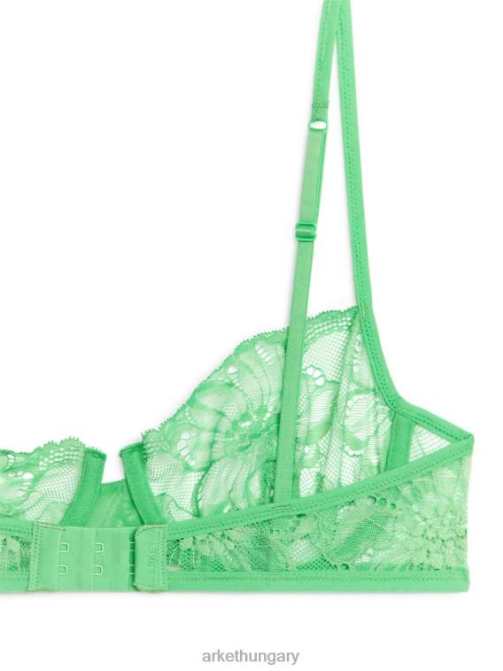 ARKET csipke drót melltartó nők zöld LNXFL557 ruházat