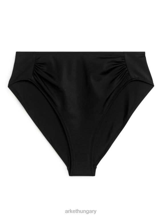 ARKET magas derekú bikini alsó nők fekete LNXFL610 ruházat