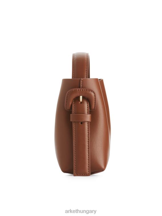 ARKET crossbody táska egynemű barna LNXFL764 táskák