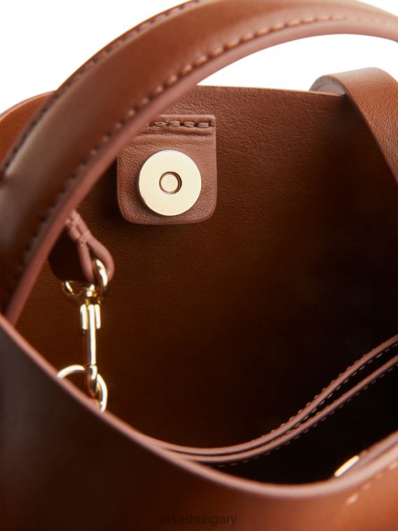 ARKET crossbody táska egynemű barna LNXFL764 táskák