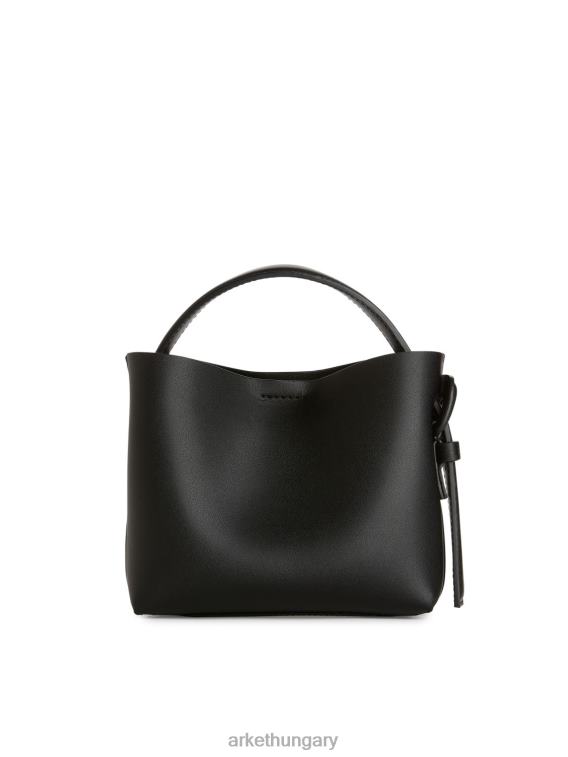 ARKET crossbody táska egynemű fekete LNXFL762 táskák