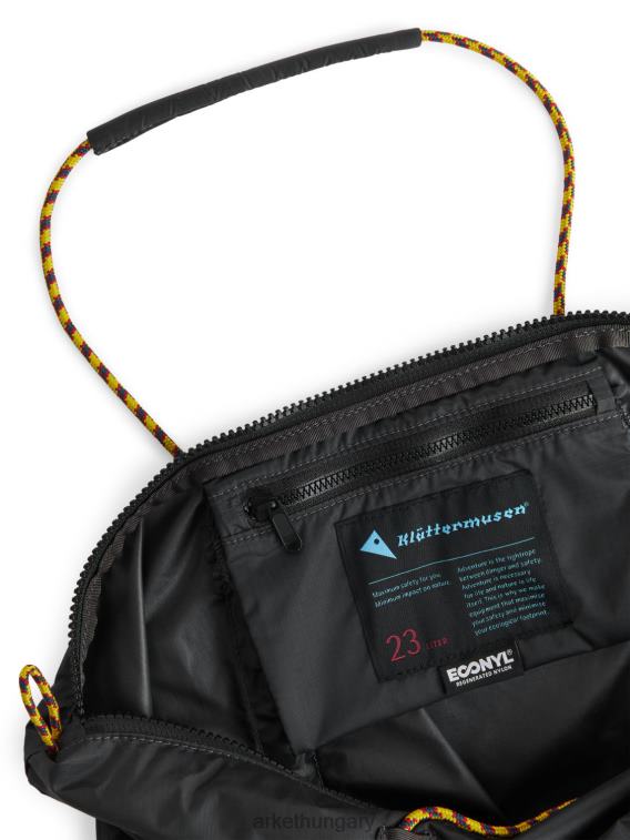 ARKET klattermusen gebo tote bag egynemű fekete LNXFL1212 táskák
