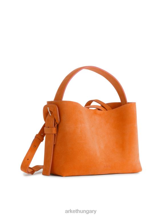 ARKET velúr crossbody táska egynemű narancs LNXFL741 táskák