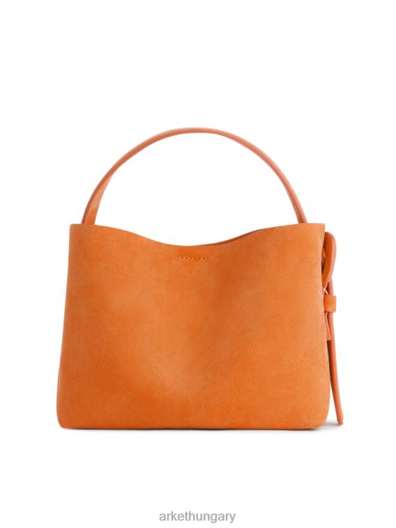 ARKET velúr crossbody táska egynemű narancs LNXFL741 táskák